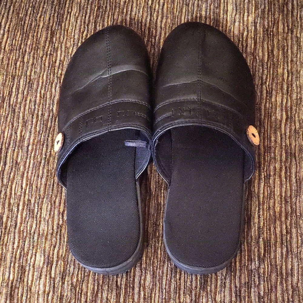 Black mules sz 7